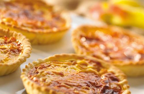 Tartelettes aux pommes et «diamants» frais