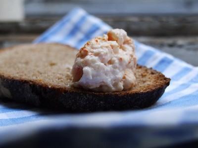 Rillette de crevettes à la vache qui rit