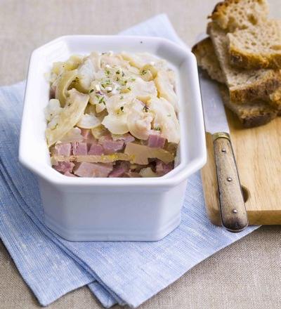 Pressé de pied de veau, jambon et foie gras