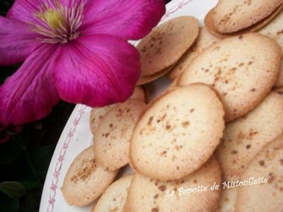 Palets macaronées au beurre salé