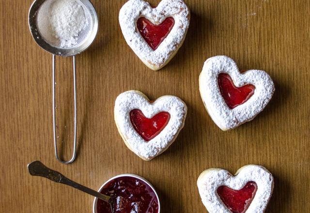 10 recettes en forme de coeur