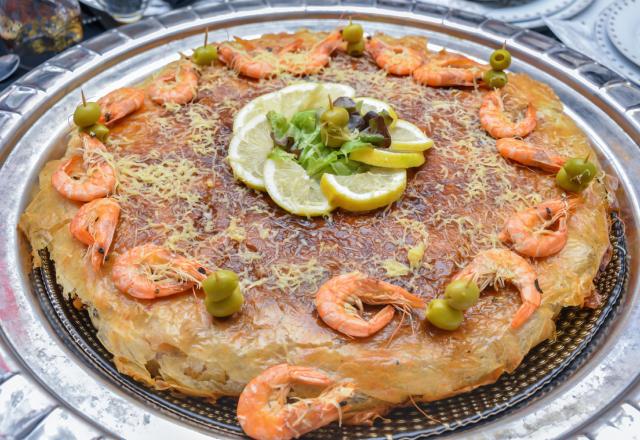 Pastilla aux fruits de mer traditionnelle