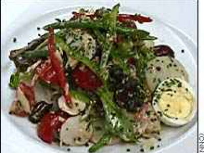 Salade niçoise de la garrigue