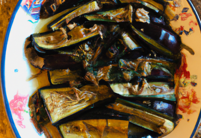 Aubergine à  l'orientale