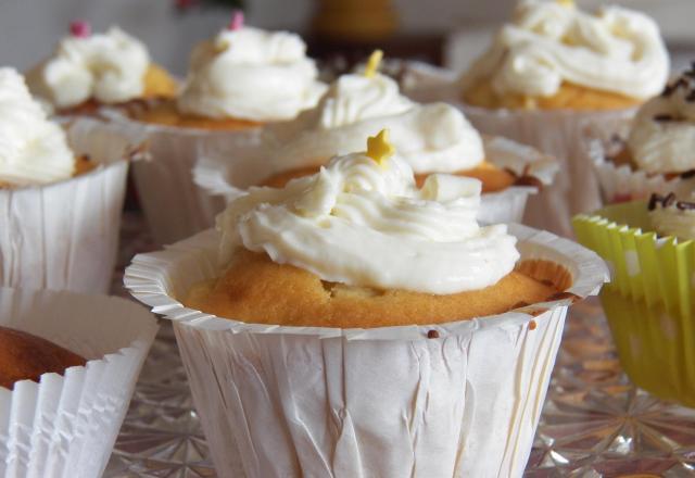 Cupcakes aux pommes et creamcheese