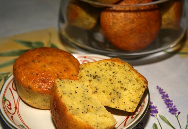 Muffins au citron et pavot