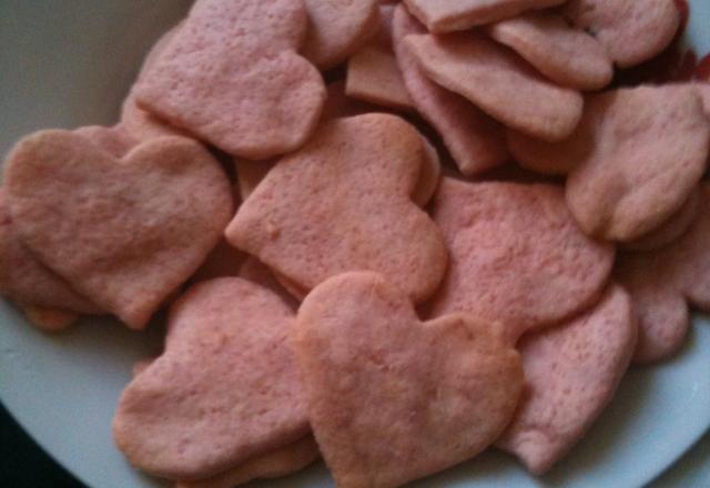 Sablés de la Saint Valentin