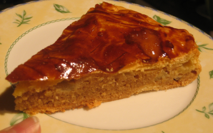 Galette à la pâte de spéculos et aux poires