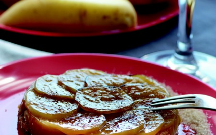 Tarte tatin aux deux pommes