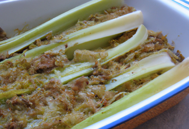 Crumble d'endives