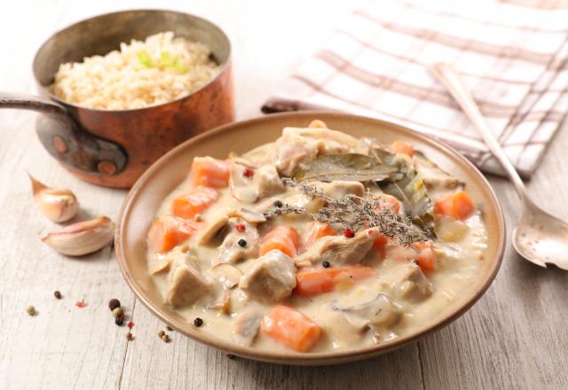 Blanquette de veau au Monsieur Cuisine