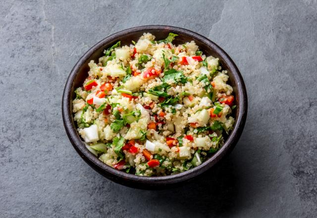 5 salades repas à préparer sur une base de quinoa