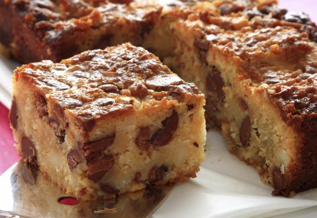 Gâteau aux pommes caramel et noix de pécan