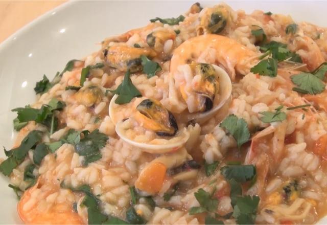 Riz Portugais aux fruits de mer