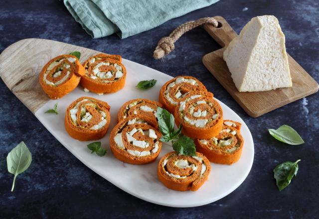 Roulé à la tomate et Pouligny Saint-Pierre AOP