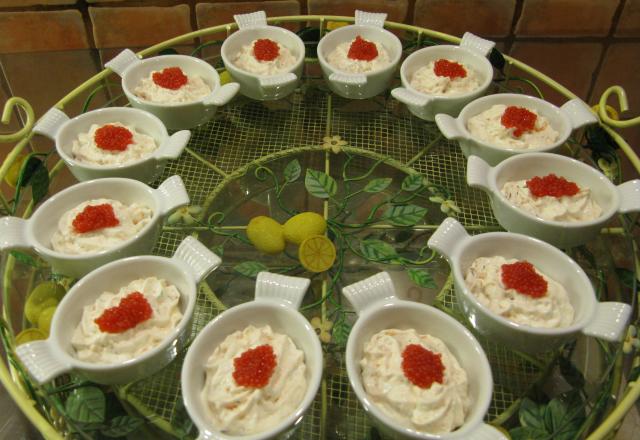 Mousse de saumon fumé économique