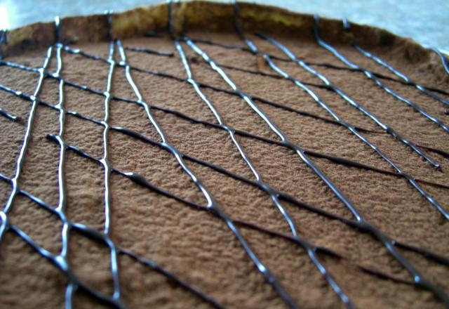 Tarte choco-expresso