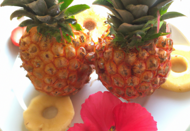 Duo fraise ananas