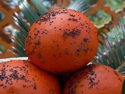 Briochettes fourrées de ganache à l'orange