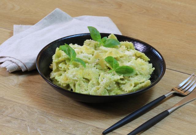 Pâtes au pesto d'avocat