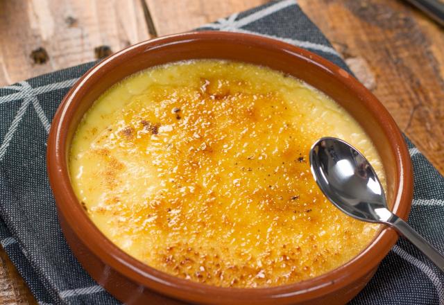 Crème brûlée à l'Epoisses Berthaut