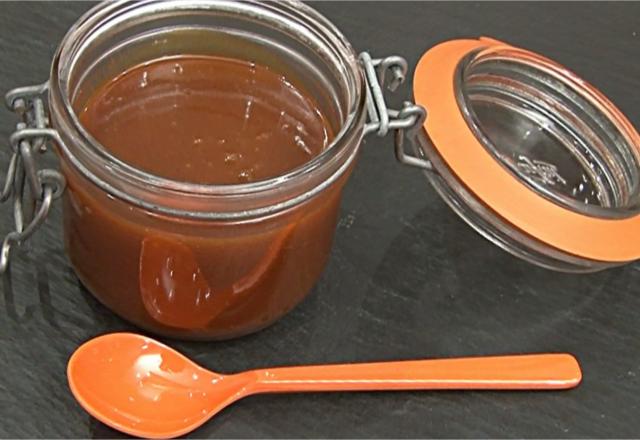 Sauce caramel à la crème