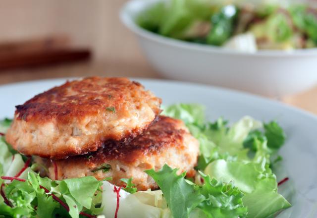 Croquettes de pommes de terre au saumon façon fish cake