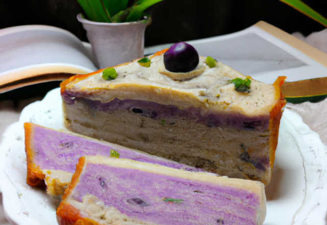 Cake de taro