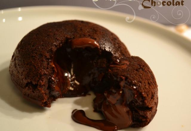 Fondant au chocolat noir de Tanzanie, cœur coulant