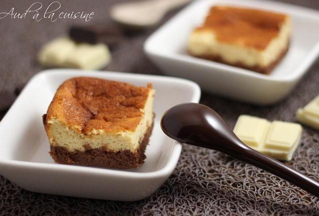 Gâteau aérien aux deux chocolats