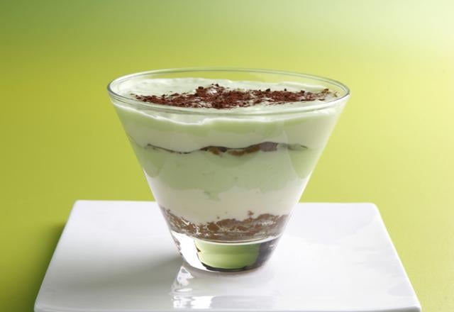 Tiramisu au parfum de Verveine Verte du Velay