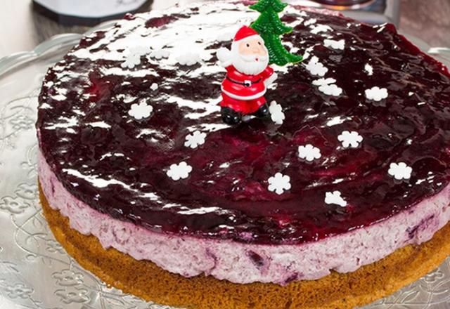 Financiers à la mousse de cerises noires