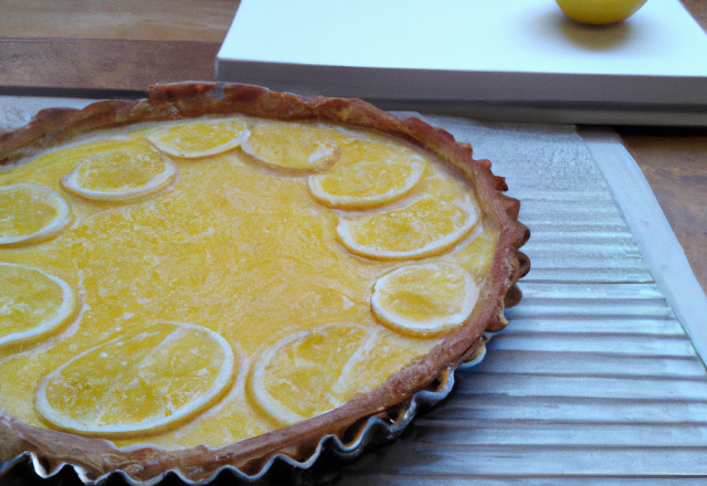 Tarte brisée au citron