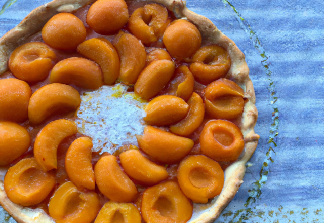 Tarte aux abricots maison