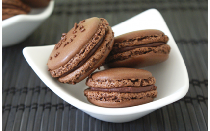 Macarons au chocolat faciles