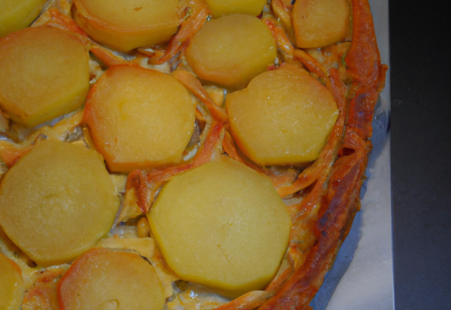 Tourte de pommes de terre simple et rapide