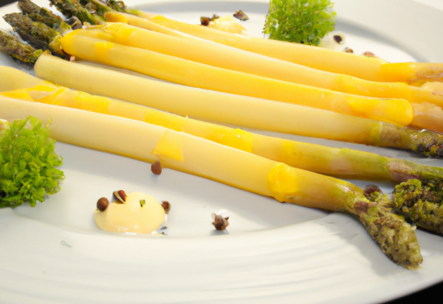 Asperges royales au Beaufort