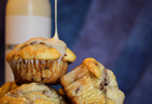 Muffins chocolat blanc sirop d'erable