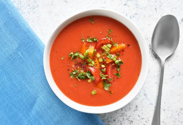 Cyril Lignac nous partage sa recette pour faire un délicieux gaspacho