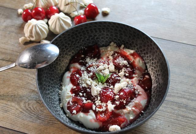 Eton Mess aux cerises