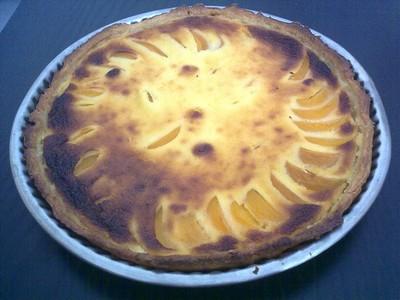 Tarte amandine aux abricots aux couleurs de l'été