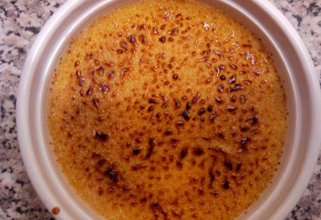 Crème brûlée au citron