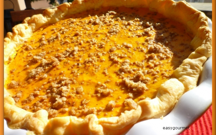 Tarte auvergnate aux carottes et aux noix