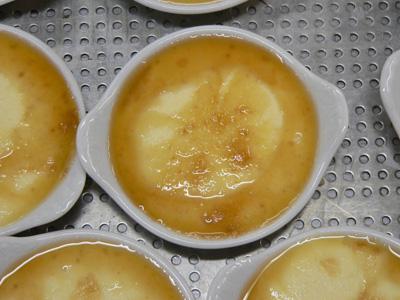 Crème brulée de choux fleur