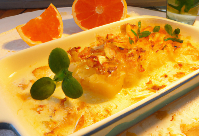 Gratin de pamplemousse