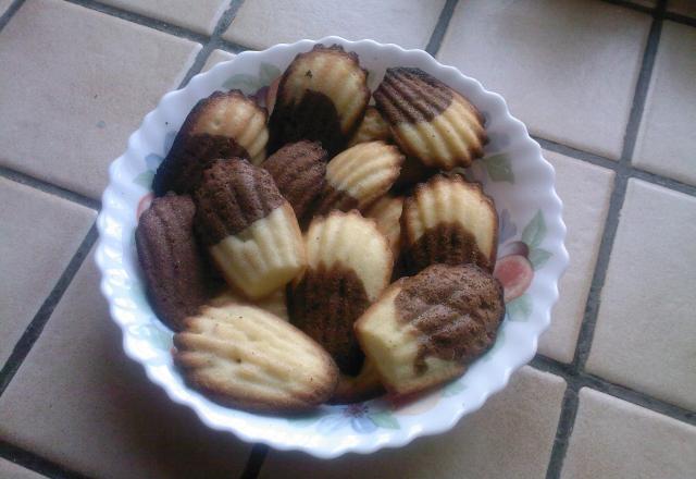 Les Madeleines au nutella