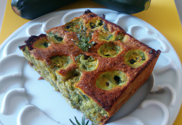 Gâteau de courgette à l'huile d'olive