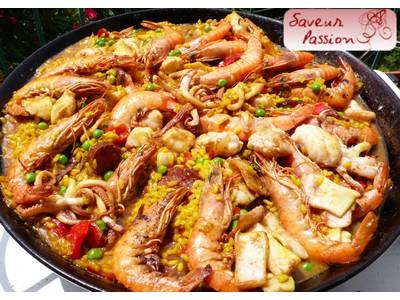 Paella de pescado