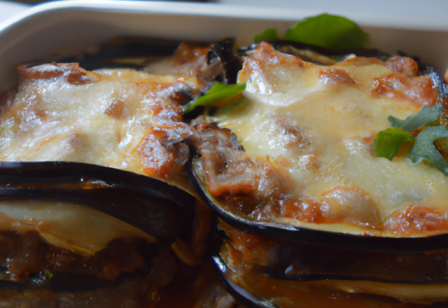 Lasagnes aux aubergines