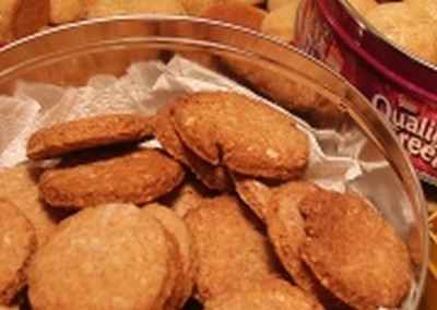 Biscuits maison à base de céréales